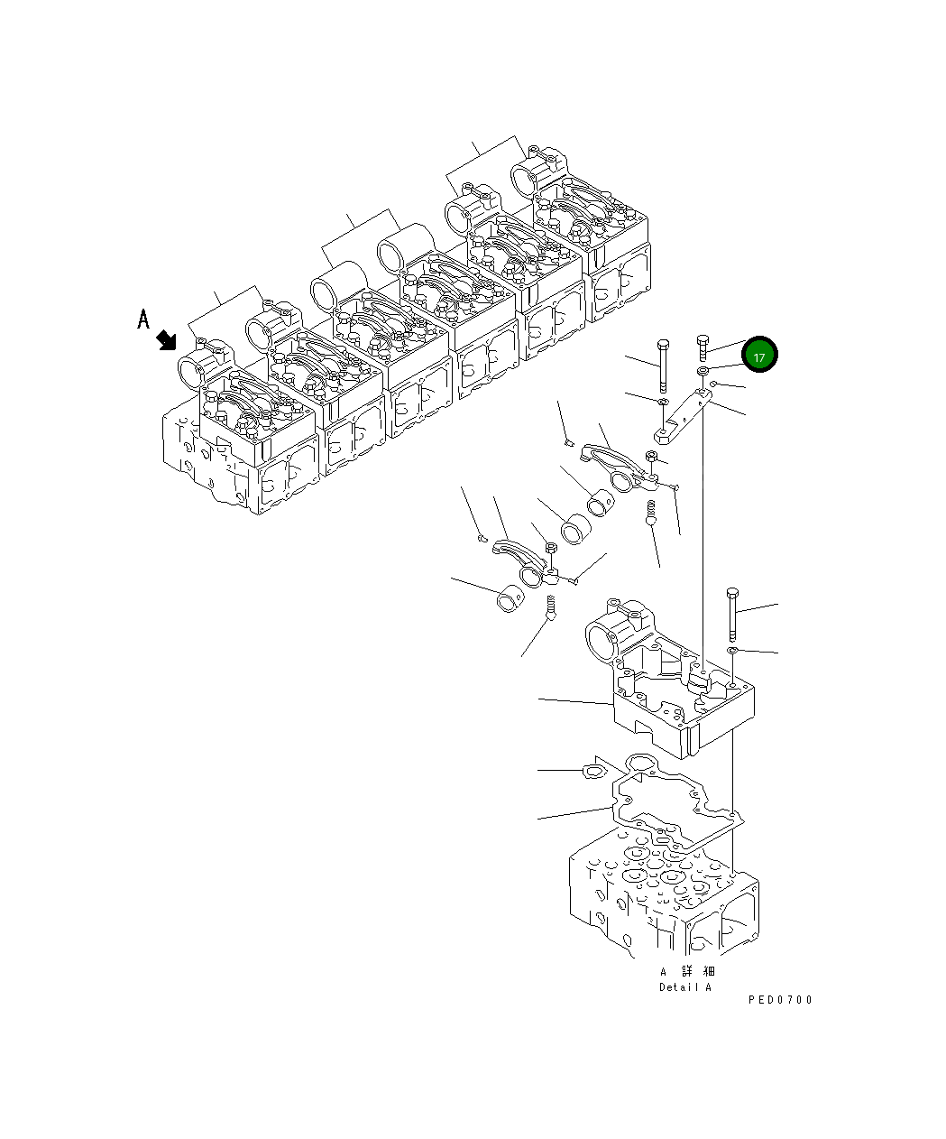 Болт 01010-31255 Komatsu