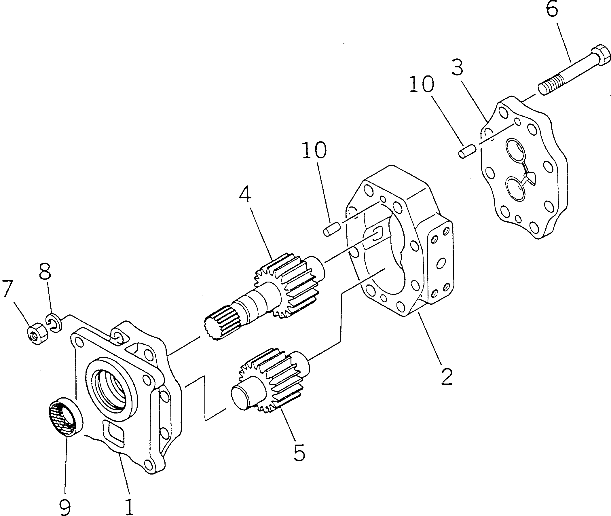Болт 01051-51405  Komatsu