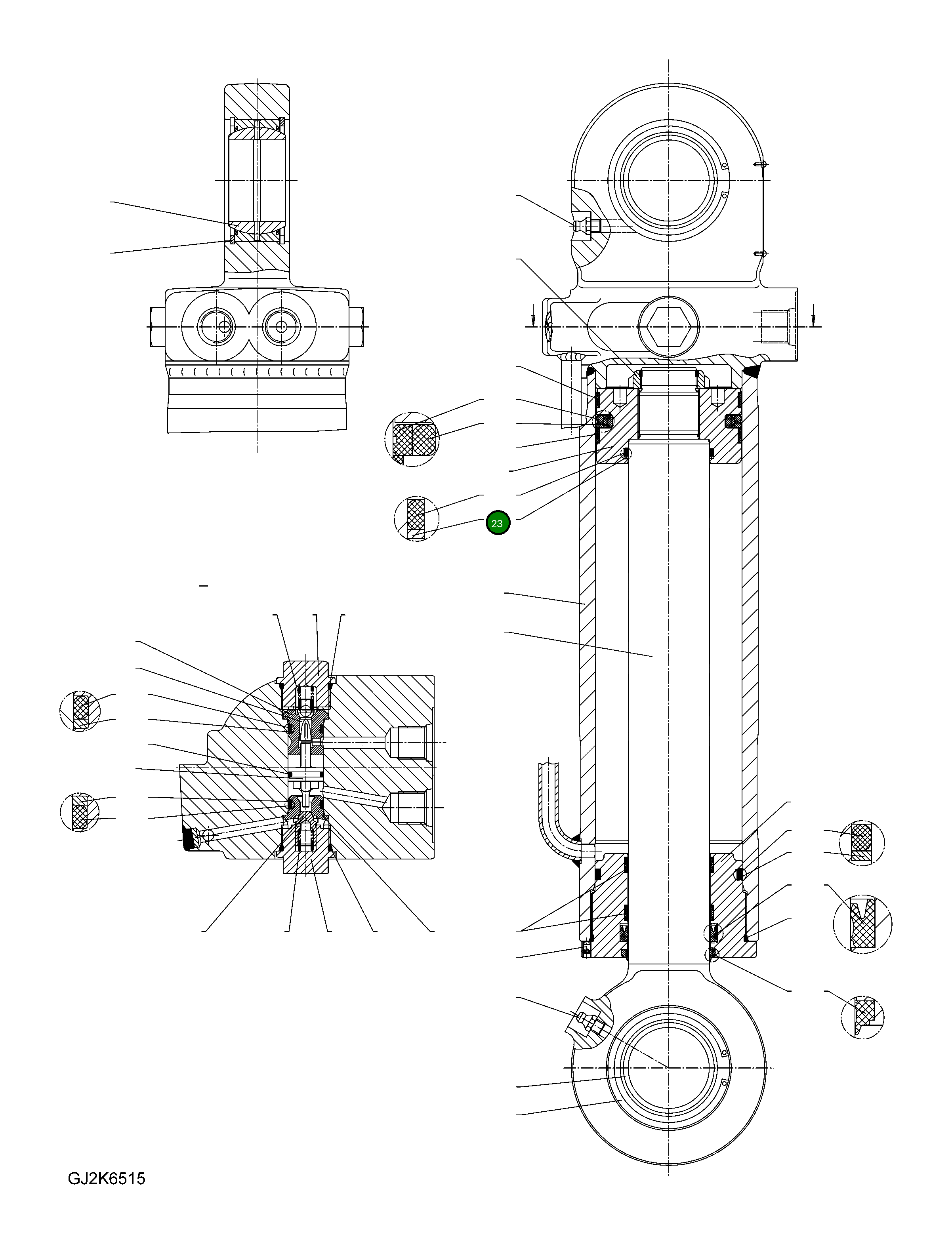 Кольцо 20E-61-31170 Komatsu