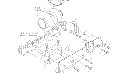 Крышка 6738-81-8860 Komatsu