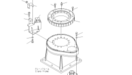 Болт MH21019-08020 Komatsu