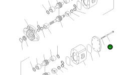 Болт KB20121-41208 Komatsu