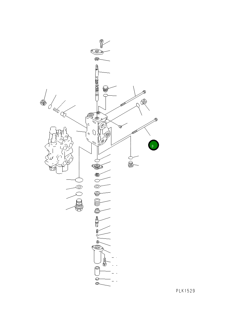 Болт 700-83-11510  Komatsu