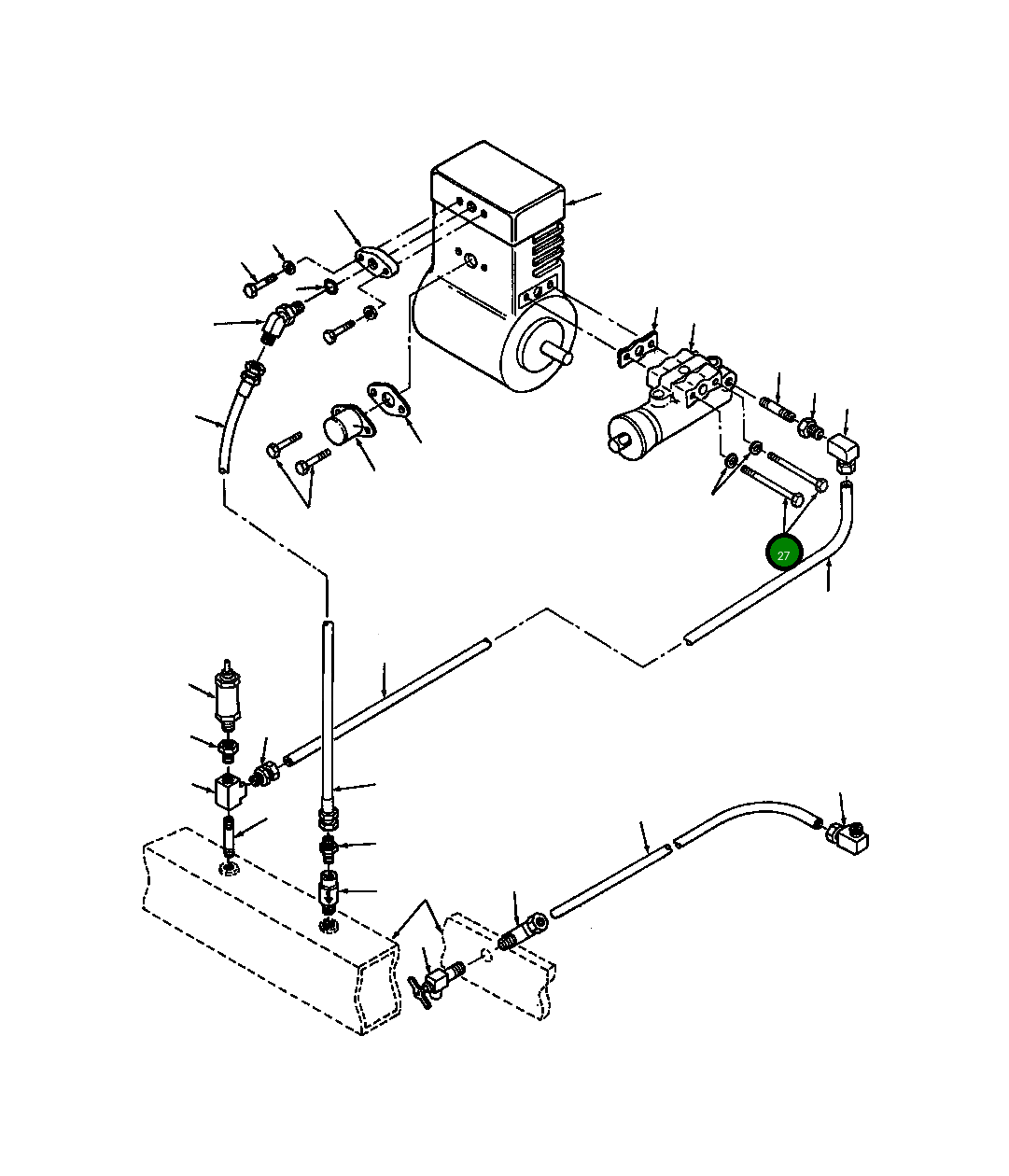 Болт 96 646 Komatsu