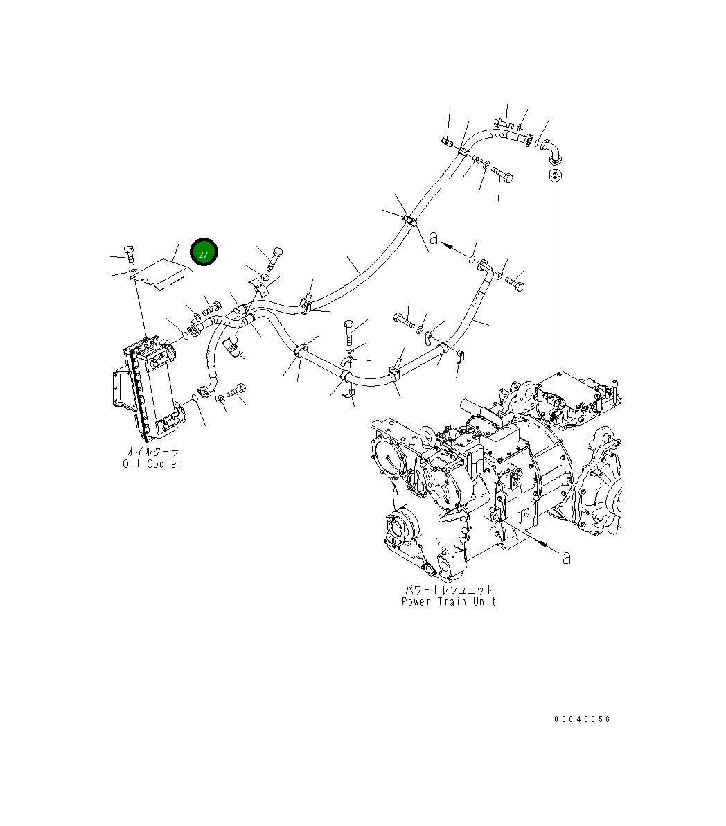 Крышка 195-03-43361 Komatsu