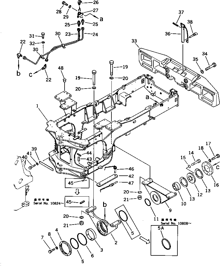 Болт 424-09-12470  Komatsu