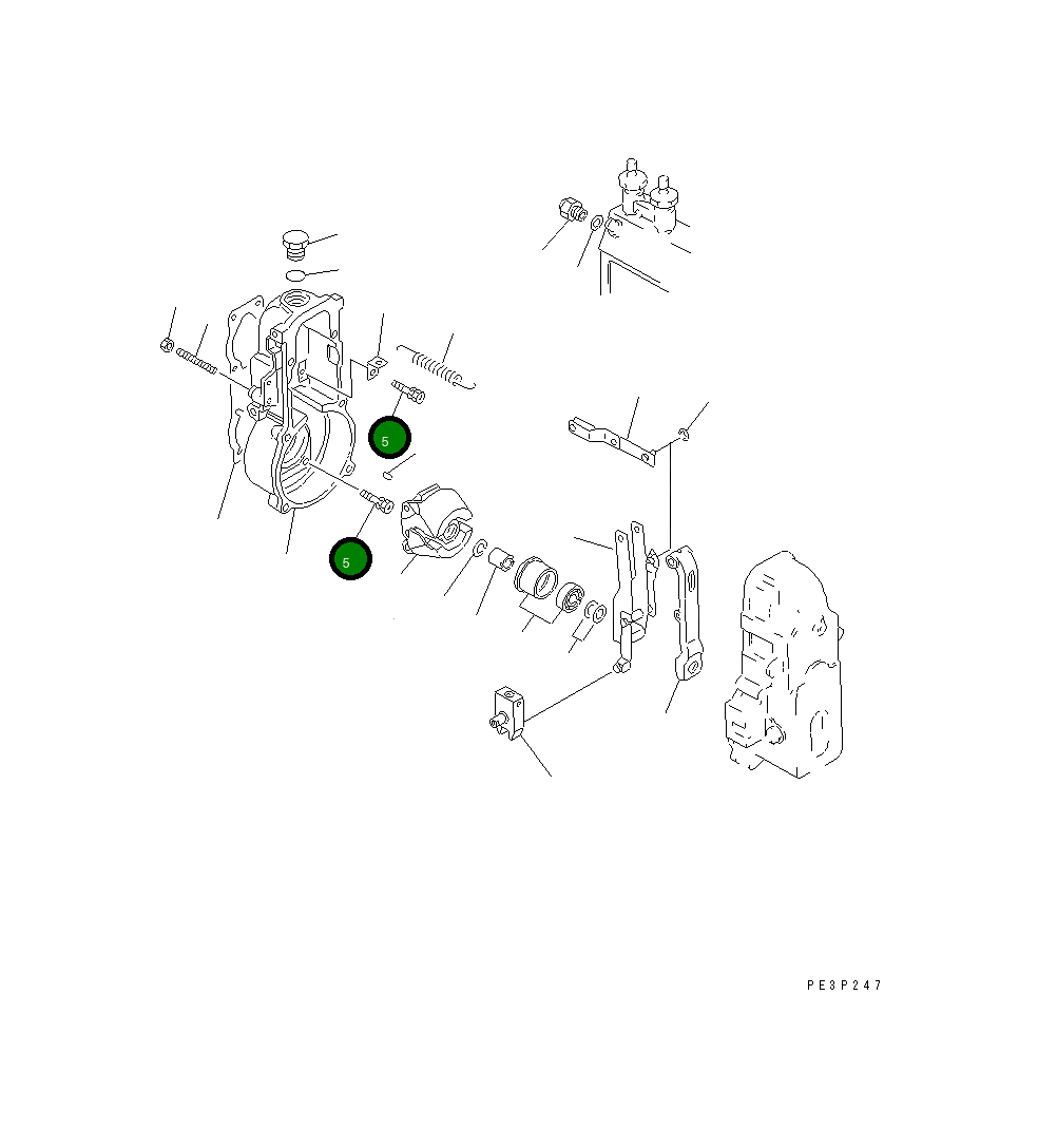 Болт DK020106-2040 Komatsu