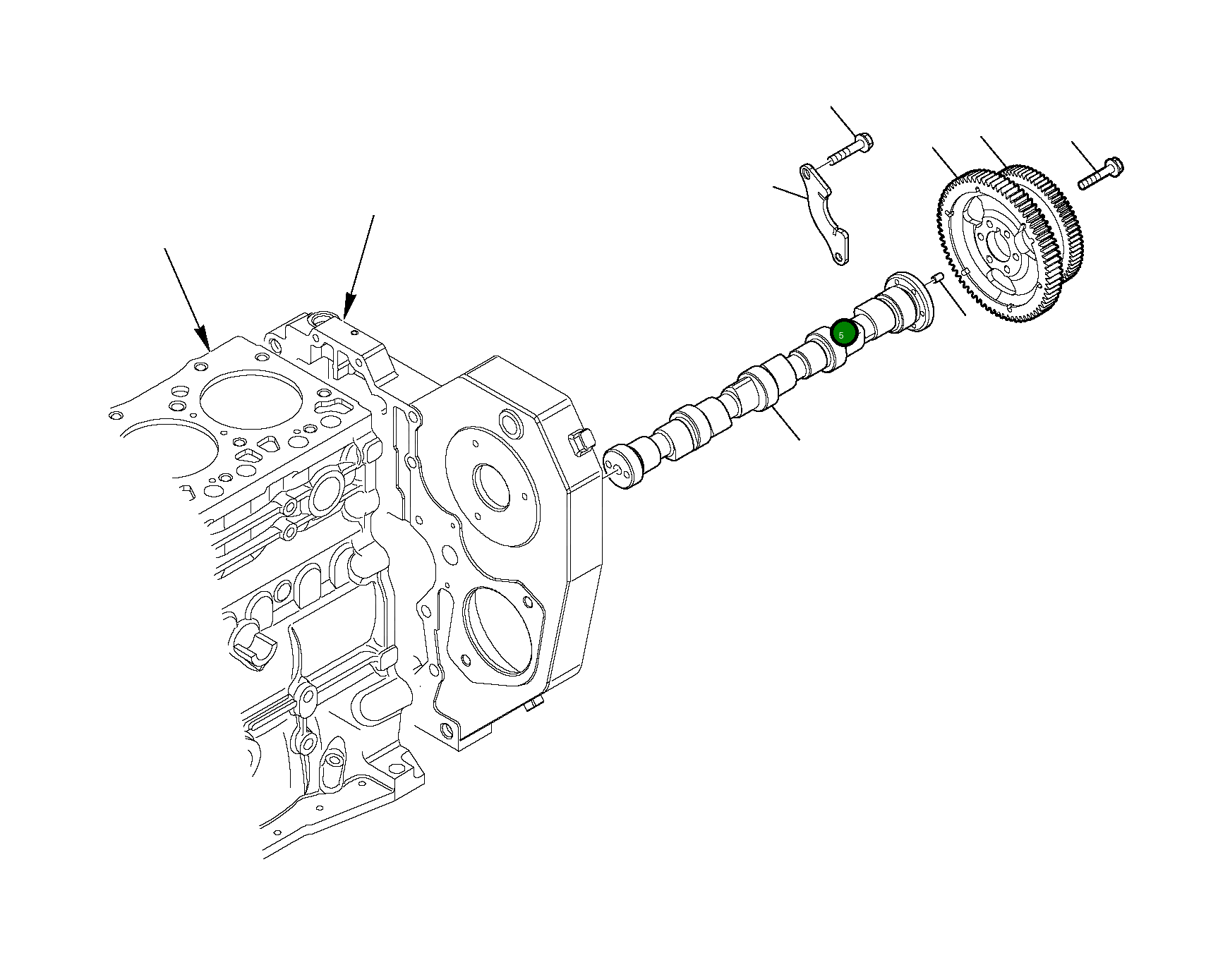 Болт EA4899068 Komatsu