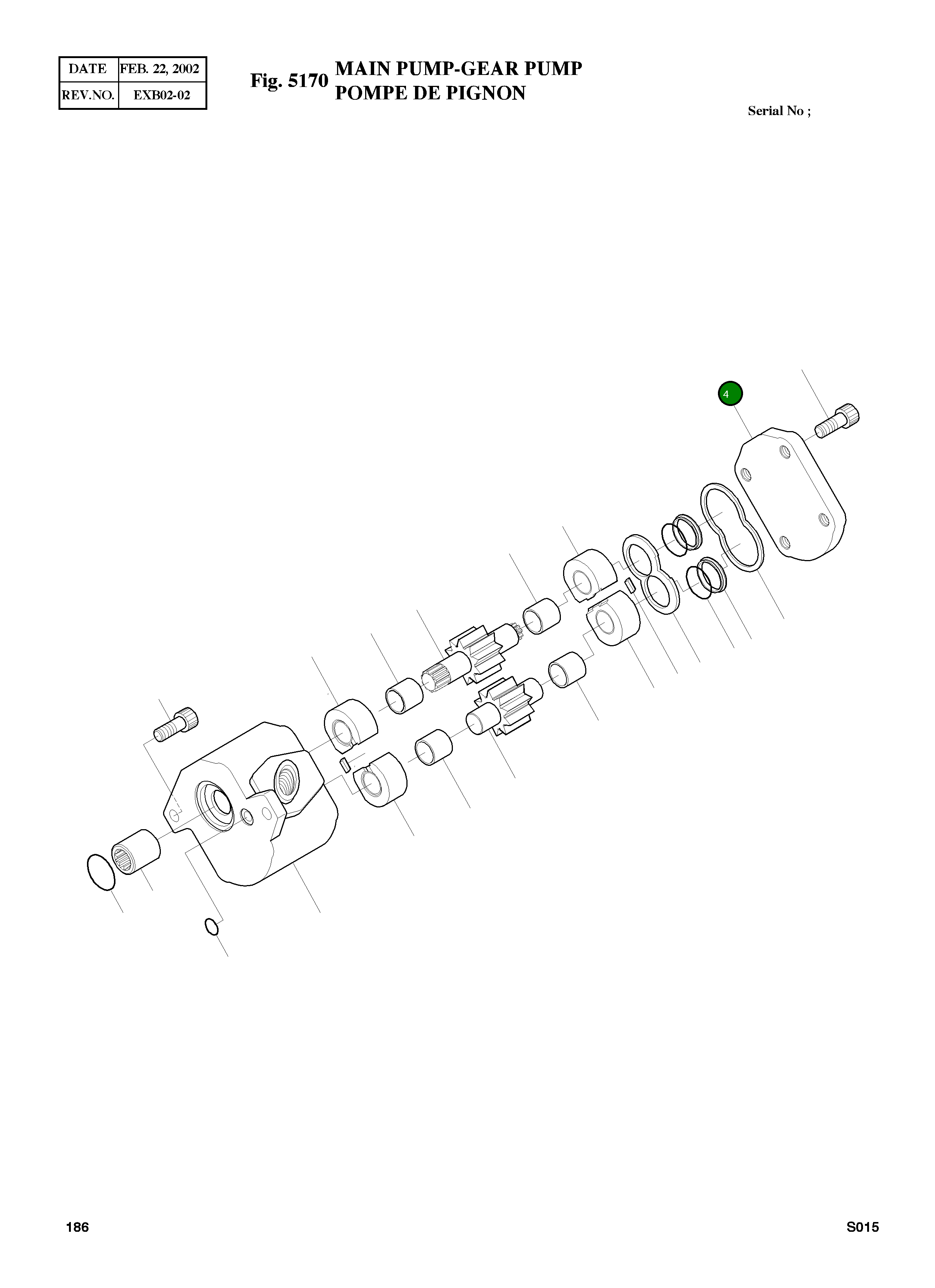 Крышка 1100502942 Komatsu