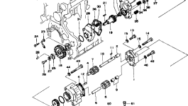 Корпус 6130-51-2222 Komatsu