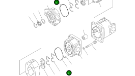 Кольцо уплотнительное (O-Ring) 705-17-02381 Komatsu