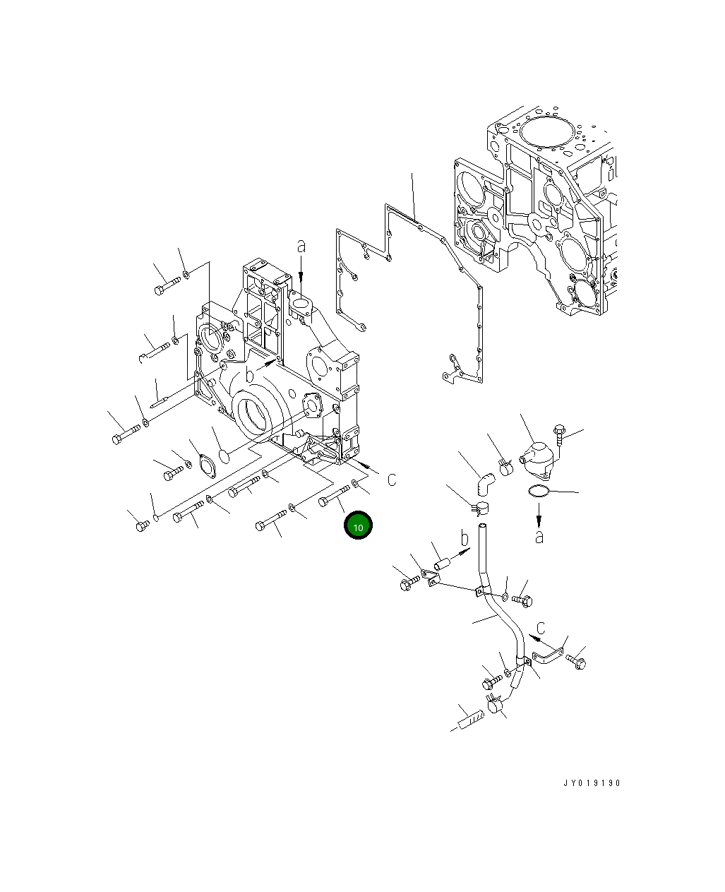 Болт 6210-21-3181 Komatsu