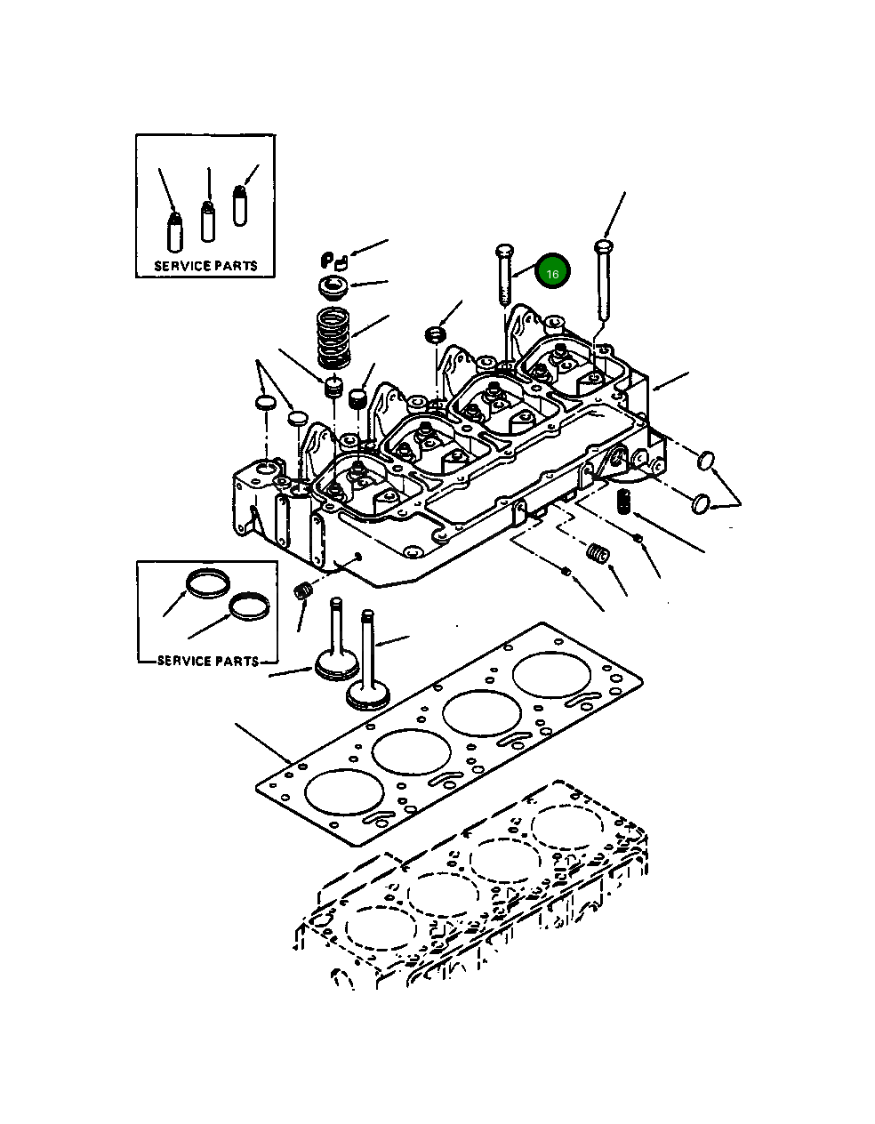 Болт 1240 242 H1 Komatsu