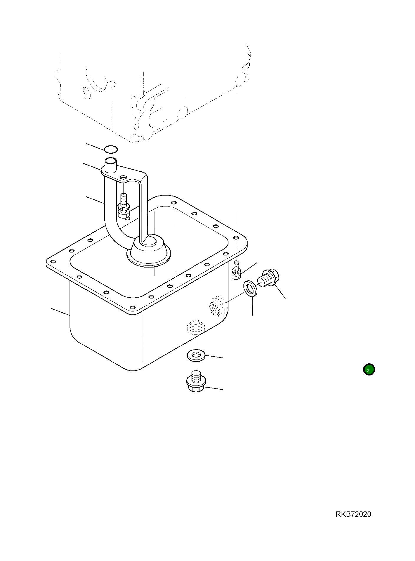 Болт KT16221-9112-2 Komatsu