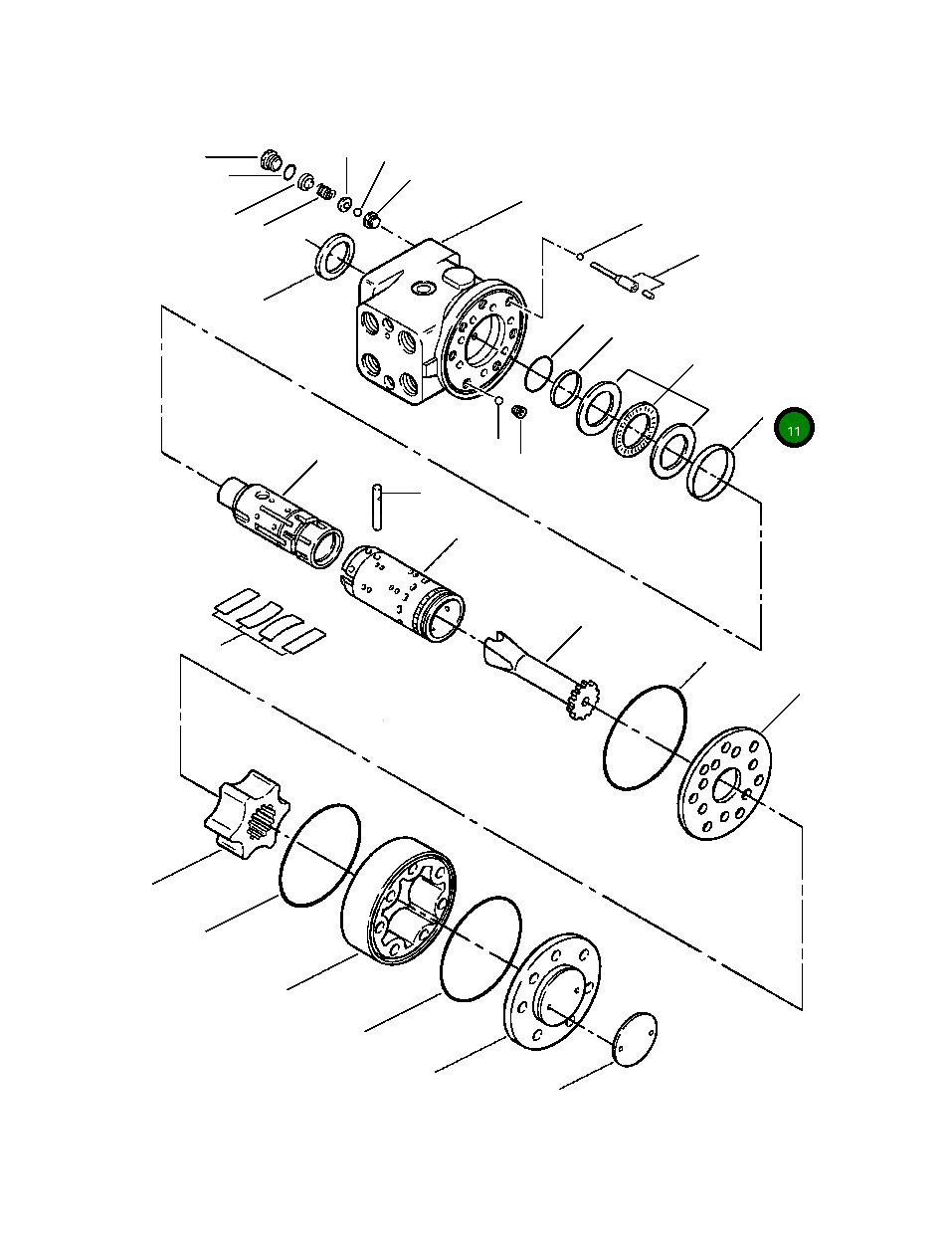 Кольцо 3112 264 R1 Komatsu