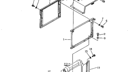 Крышка 207-54-16653 Komatsu