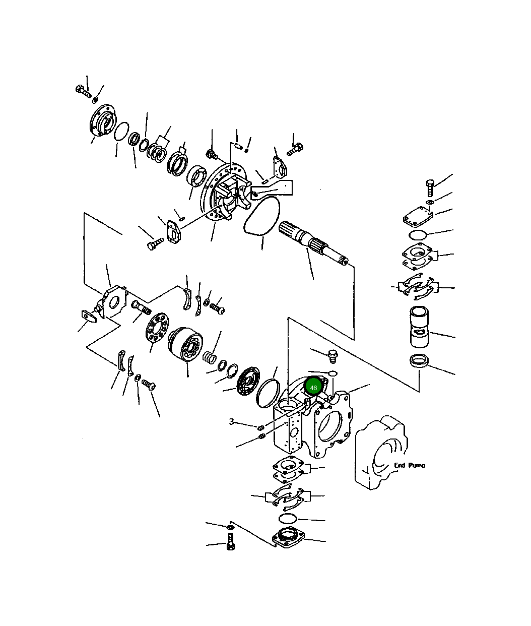 Кольцо уплотнительное (O-Ring) 07002-23434 Komatsu