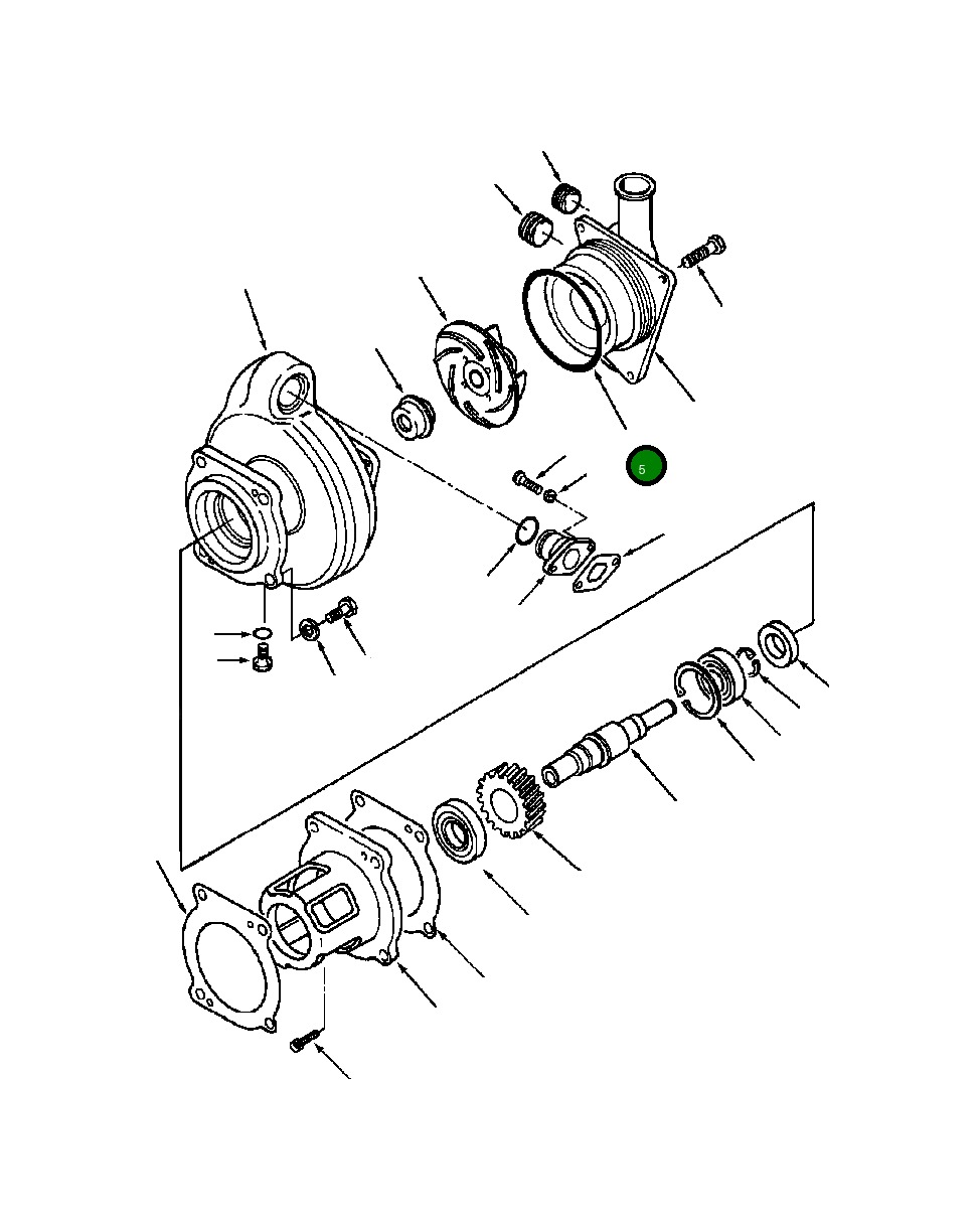 Кольцо уплотнительное (O-Ring) 1294 219 H1  Komatsu