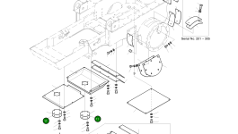 Крышка 5621-2682B Komatsu