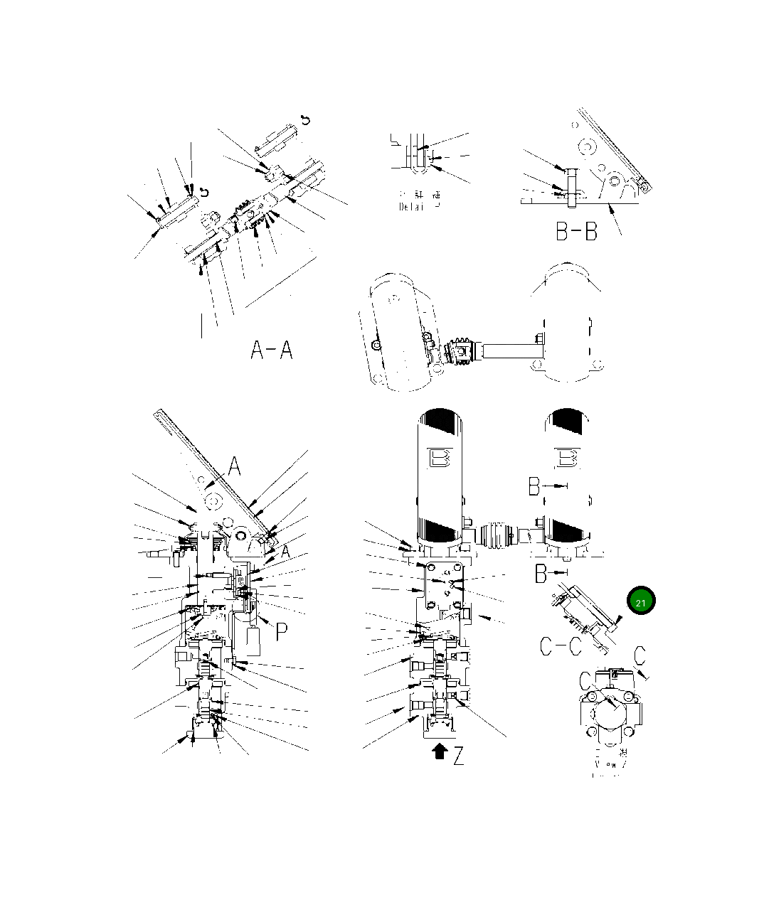 Болт XK0060088000 Komatsu