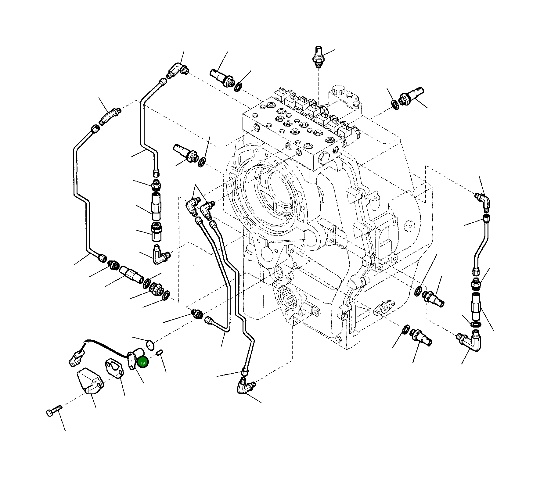 Кольцо уплотнительное (O-Ring) CAO028531  Komatsu