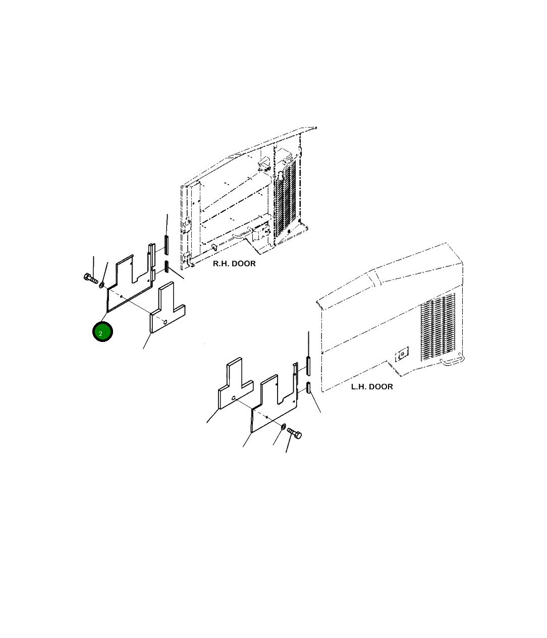 Крышка 423-54-51210 Komatsu