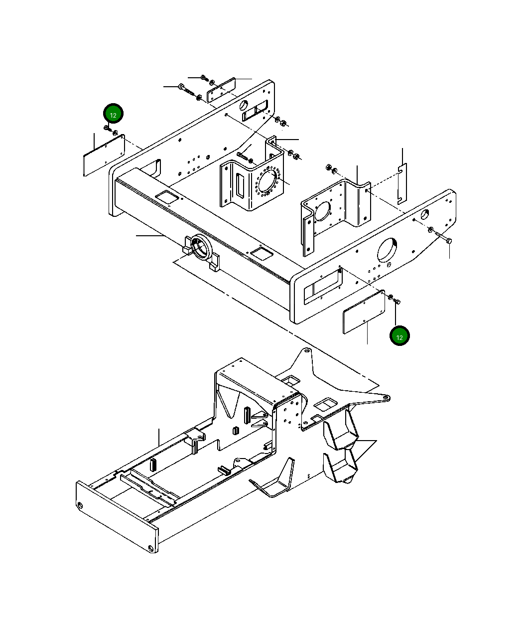 Болт 275 804  Komatsu