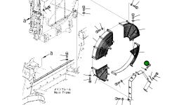 Крышка 561-03-84131 Komatsu