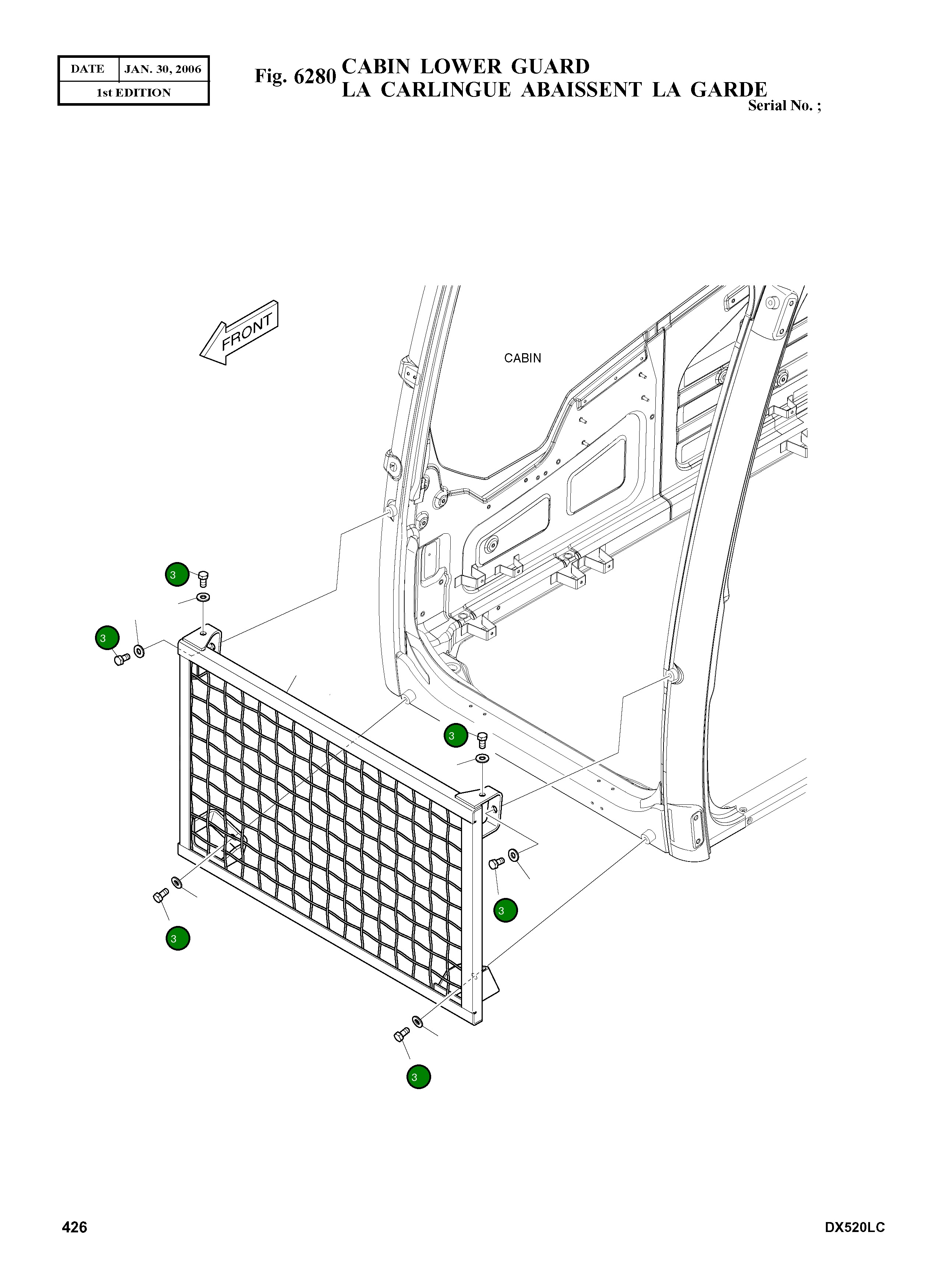 Болт 2120-2166D27 Komatsu