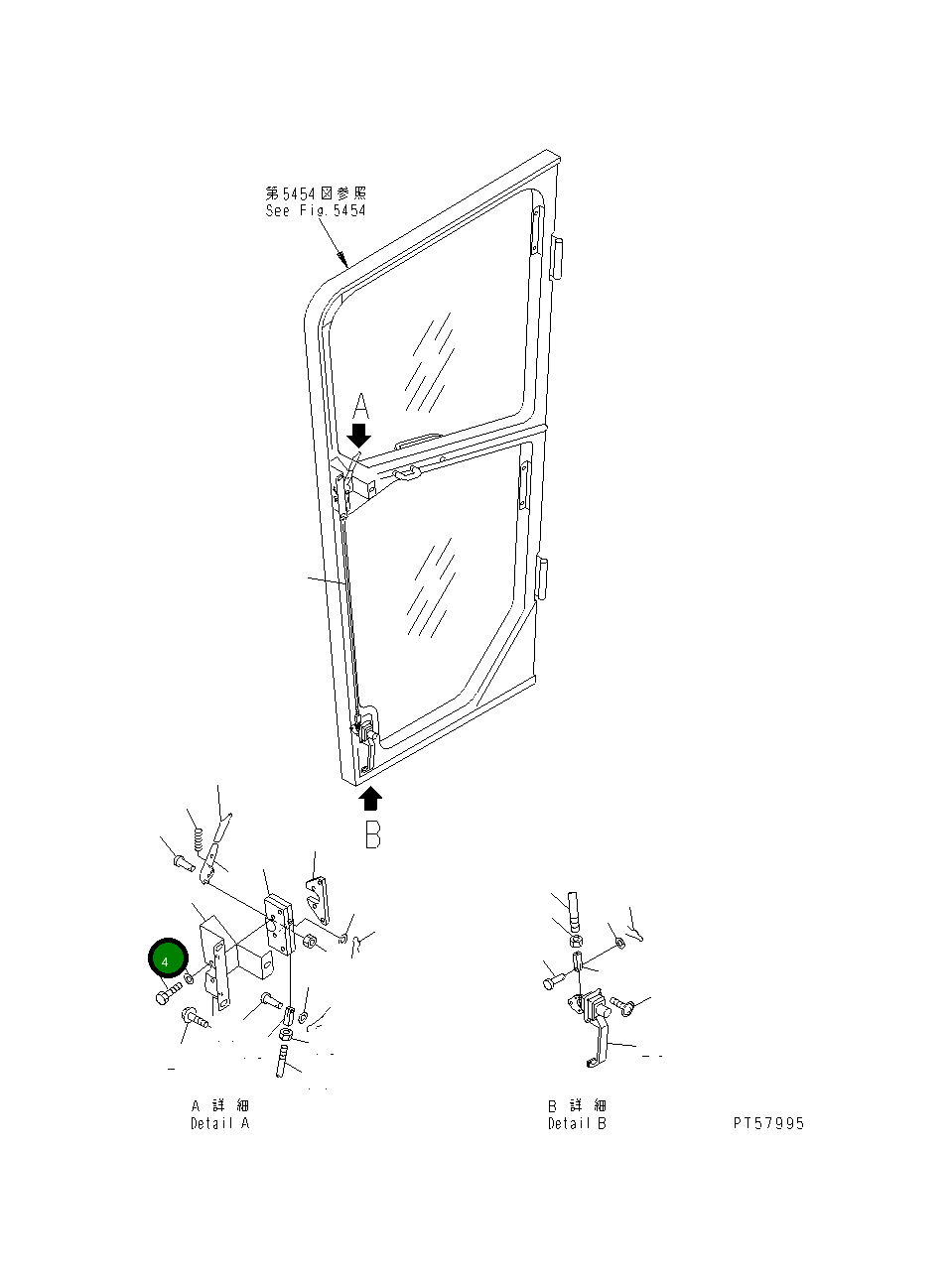 Болт 01010-B0630 Komatsu