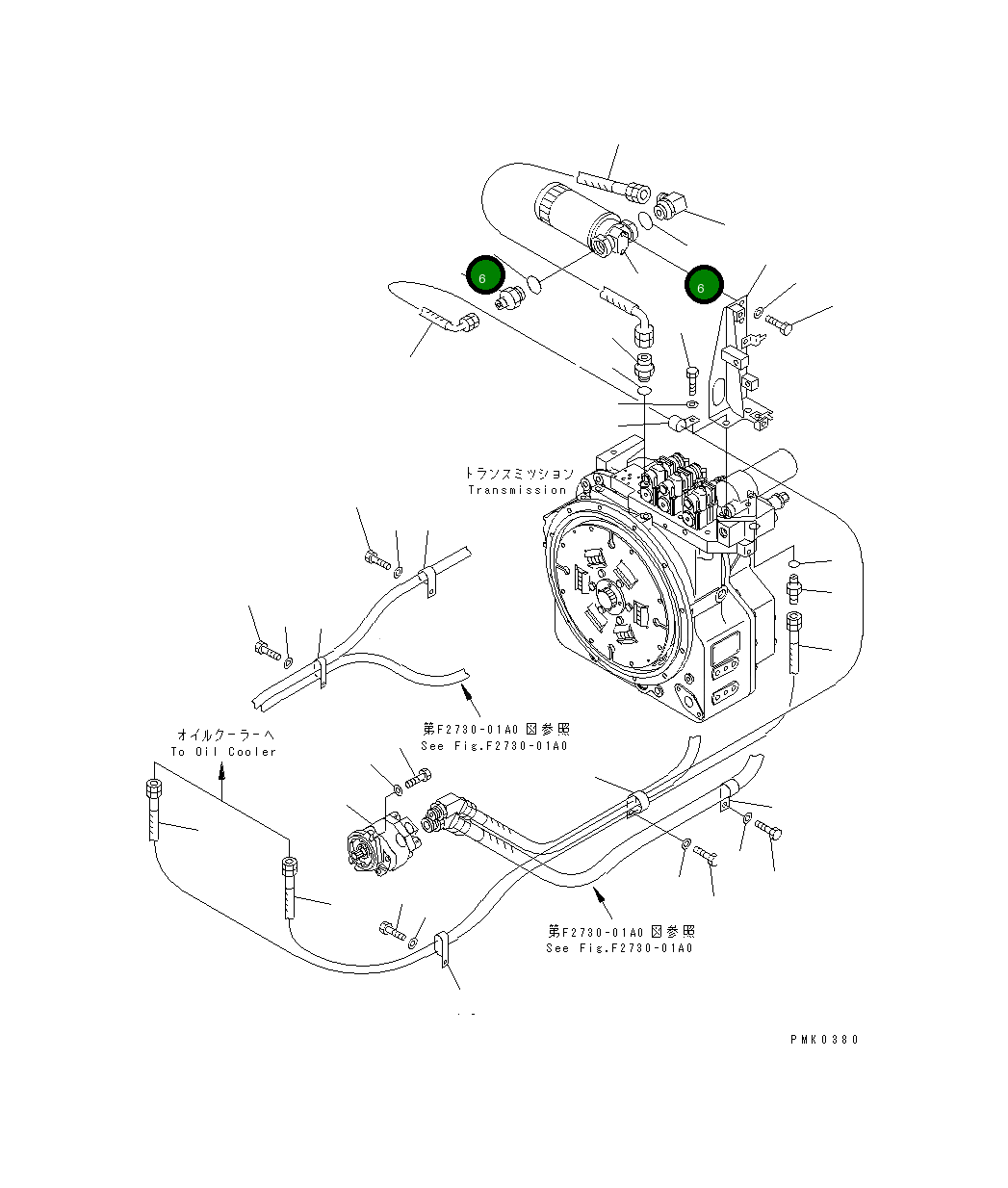 Кольцо уплотнительное (O-Ring) 07000-73029 Komatsu