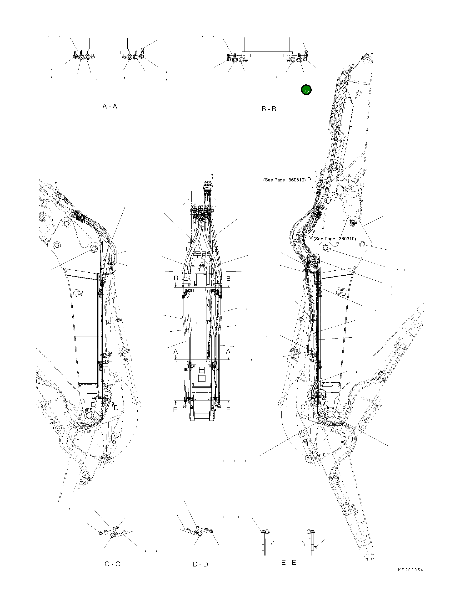 Болт 01010-81232 Komatsu