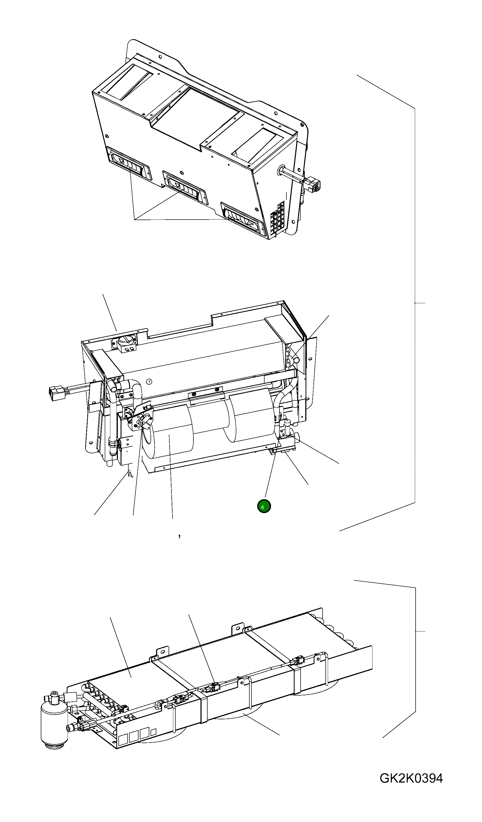Кольцо уплотнительное (O-Ring) 42T-56-H0R47 Komatsu