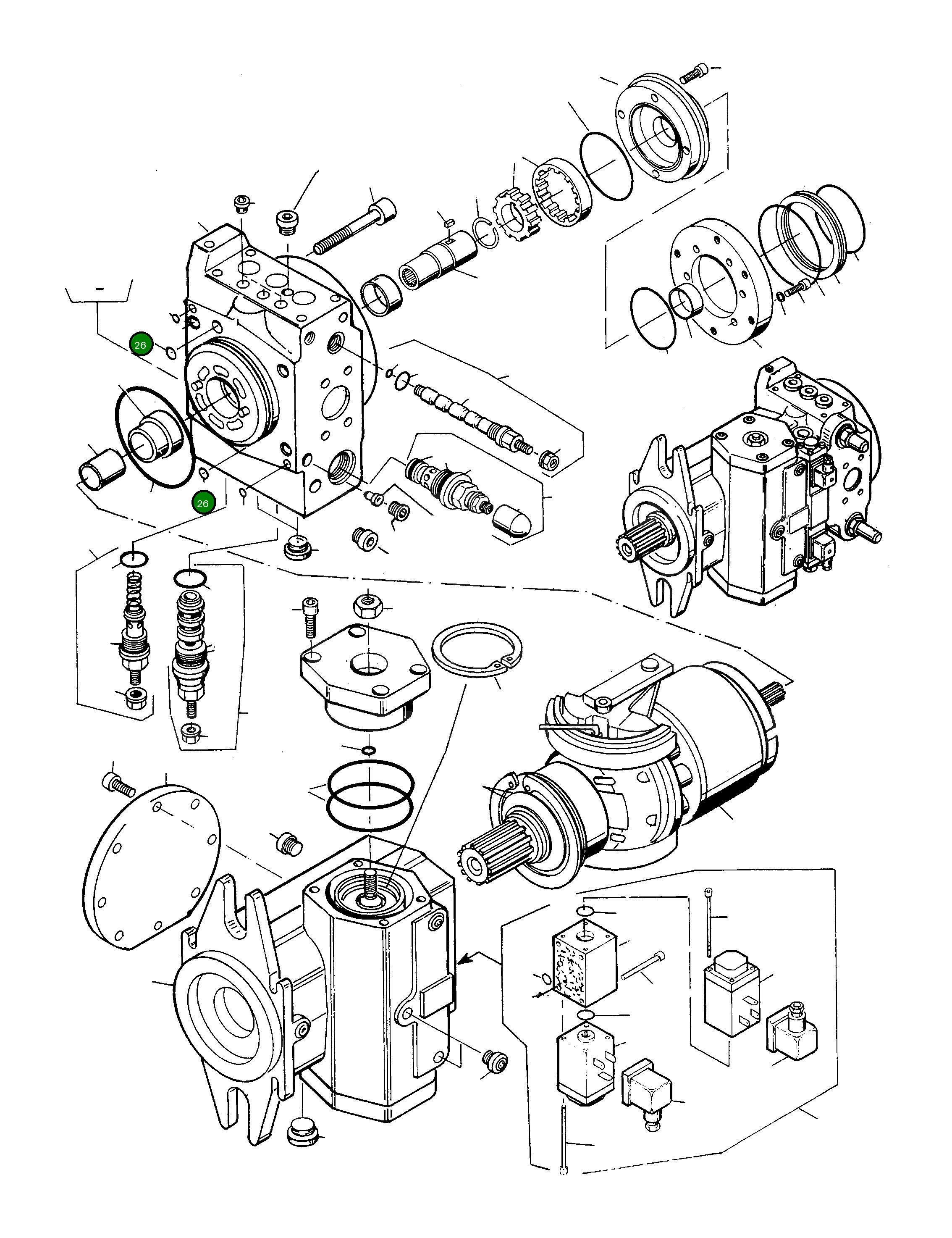 Кольцо уплотнительное (O-Ring) 4912717M1 Komatsu