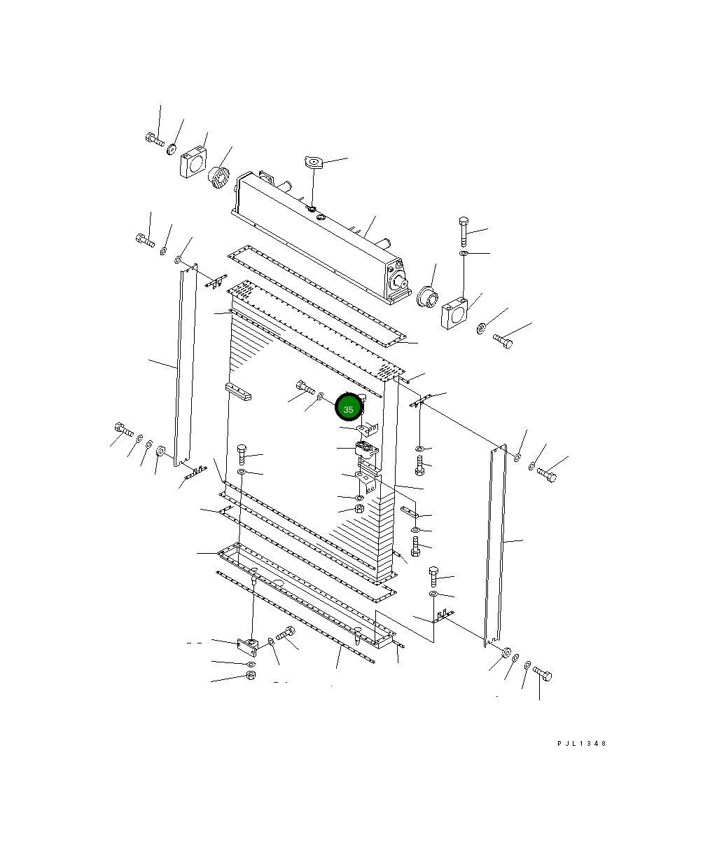 Болт 01091-52225 Komatsu