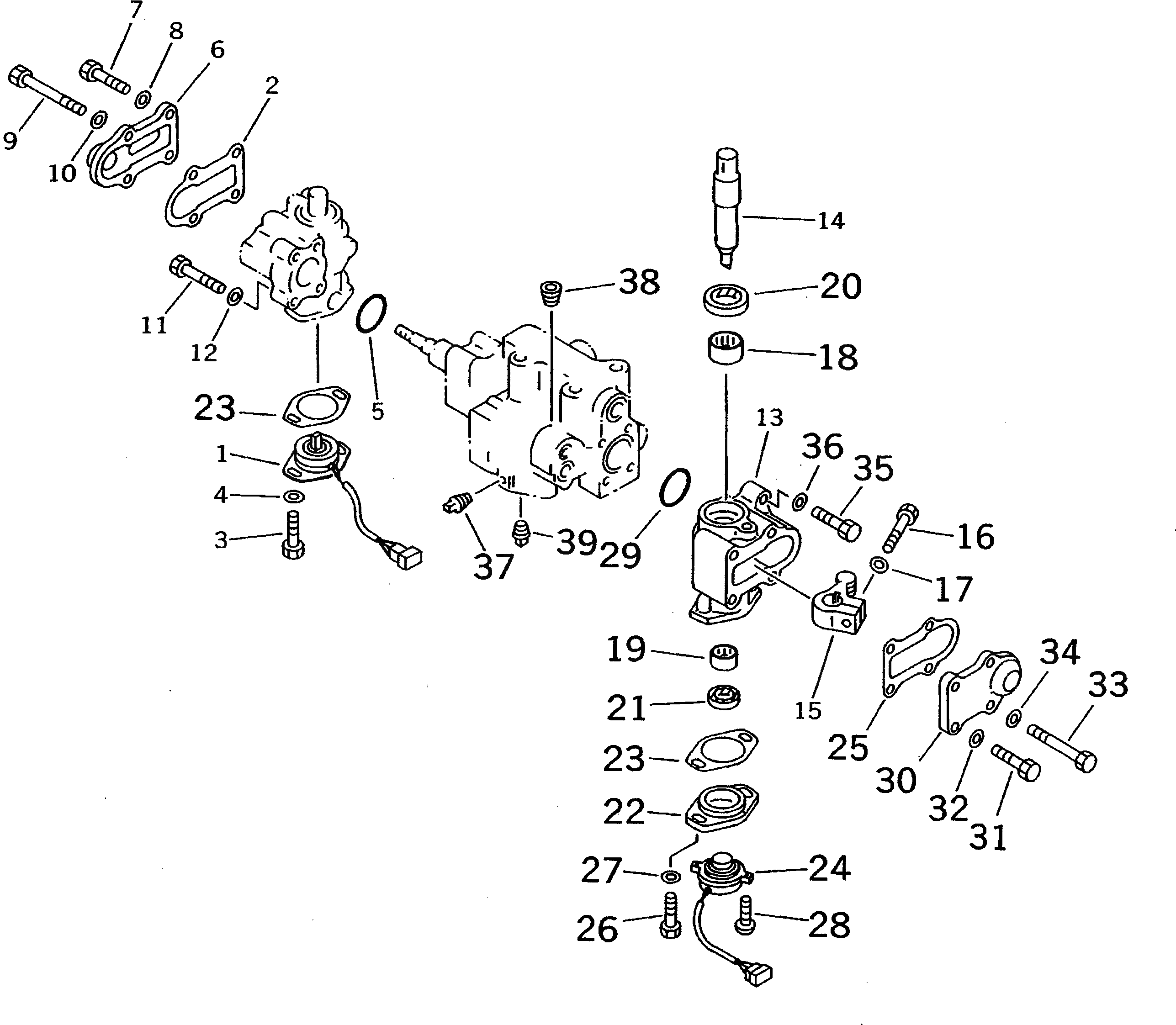 Болт 01010-80890  Komatsu