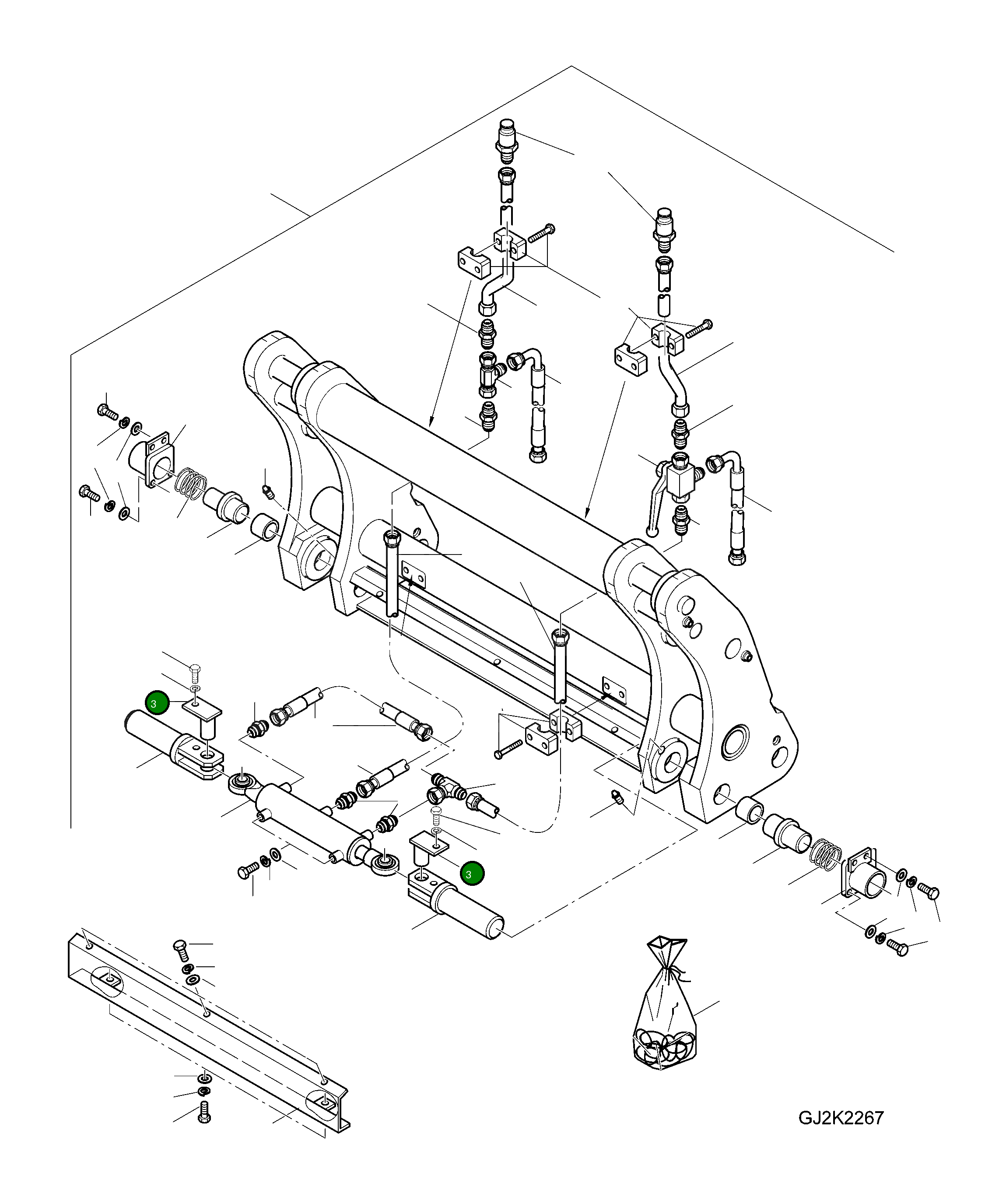 Болт 423-71-H0P22 Komatsu