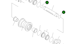 Кольцо уплотнительное (O-Ring) 205-30-76260 Komatsu