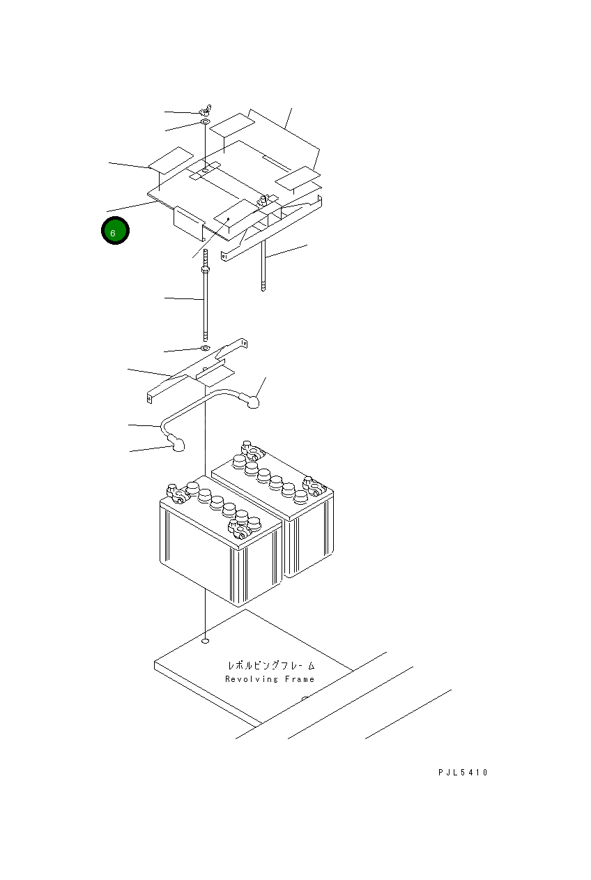 Крышка 203-06-56112  Komatsu