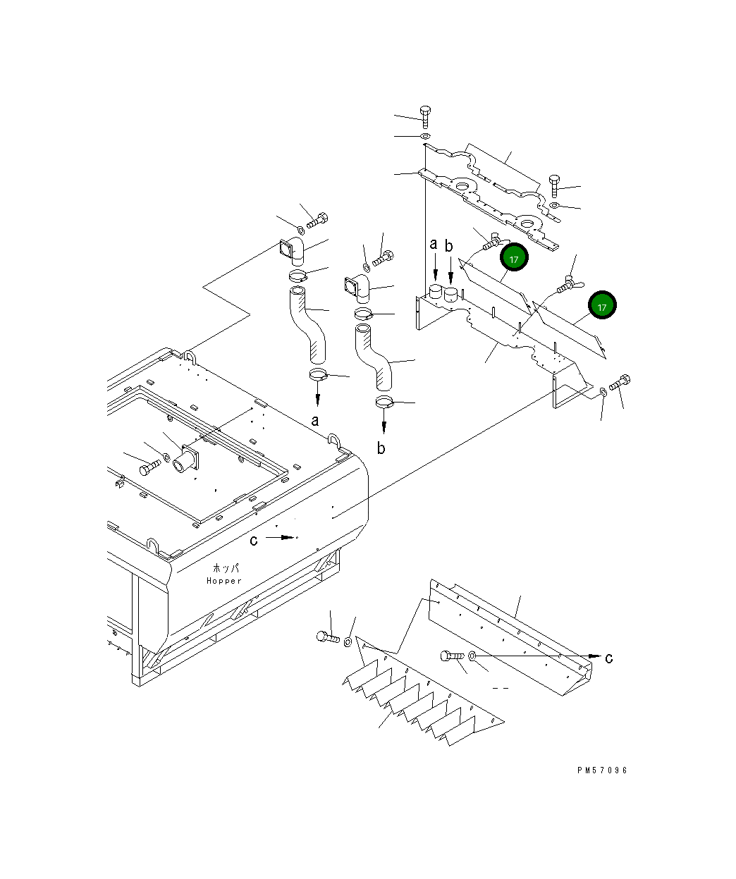 Крышка 277-70-54410 Komatsu