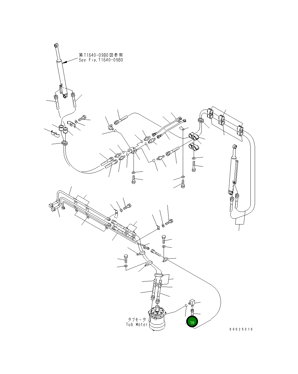 Кольцо уплотнительное (O-Ring) 07000-B2018 Komatsu
