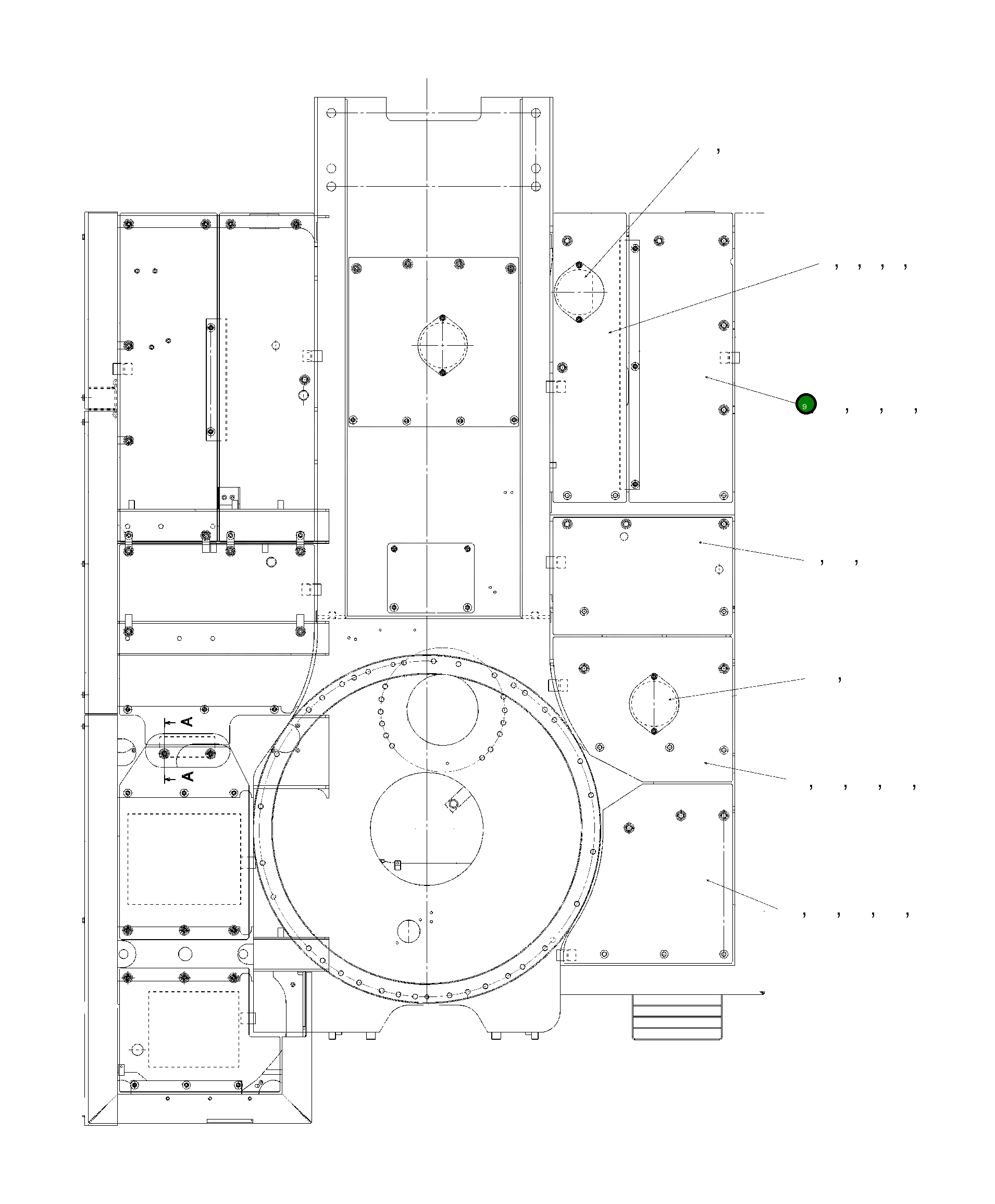 Крышка 207-54-KA740 Komatsu