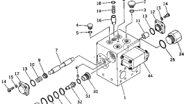 Гайка 262-61-16770 Komatsu