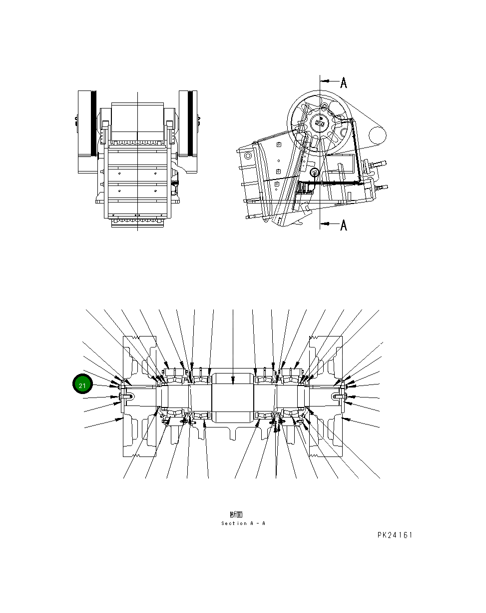 Болт KHJC-48815-25 Komatsu