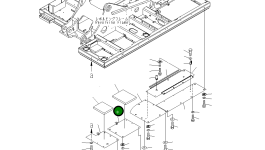 Крышка 208-54-72420 Komatsu