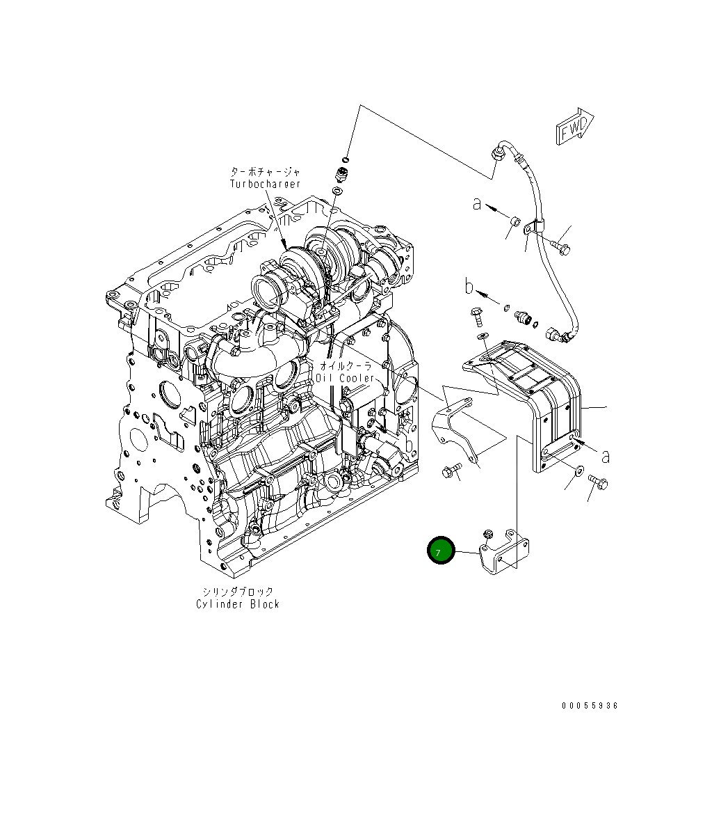 Крышка 6751-11-2160 Komatsu