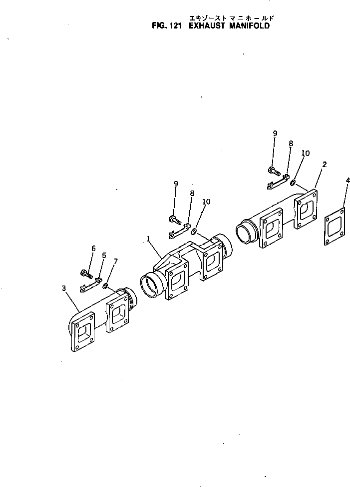Болт CU197032 Komatsu