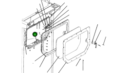 Крышка 207-53-32670 Komatsu