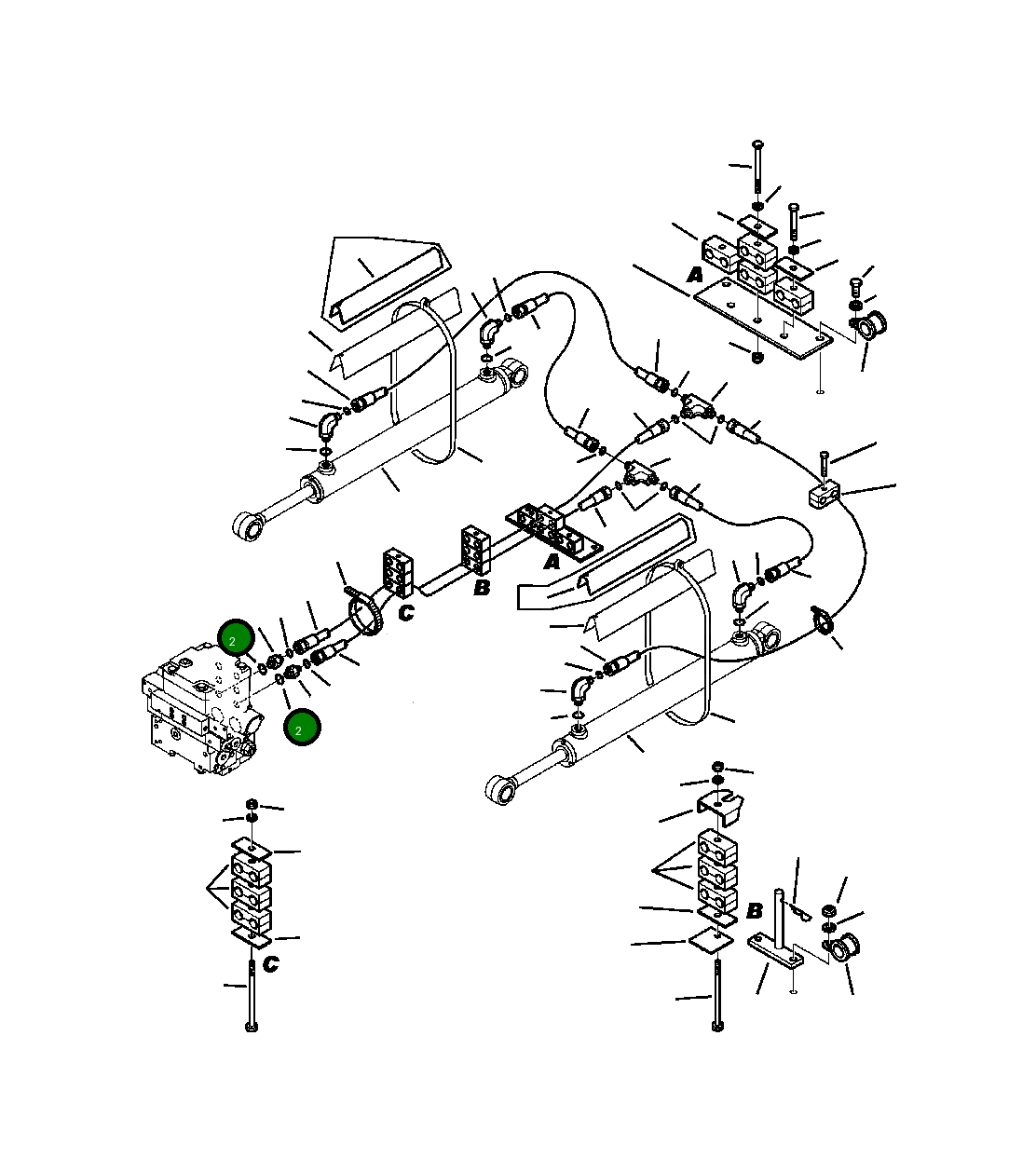 Кольцо уплотнительное (O-Ring) 890 001 254 Komatsu