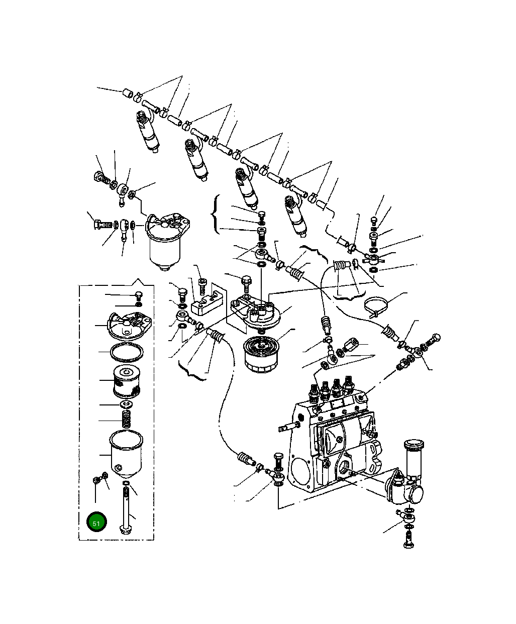 Болт YMX0313080110 Komatsu